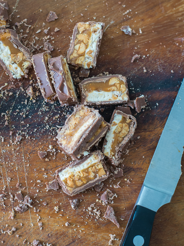 Mini Snickers Cheesecake