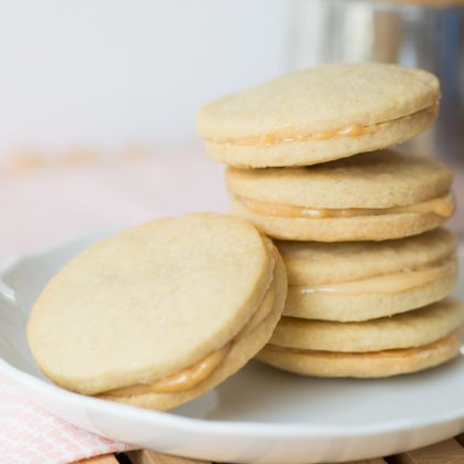 Dulce de Leche sandwichcookies