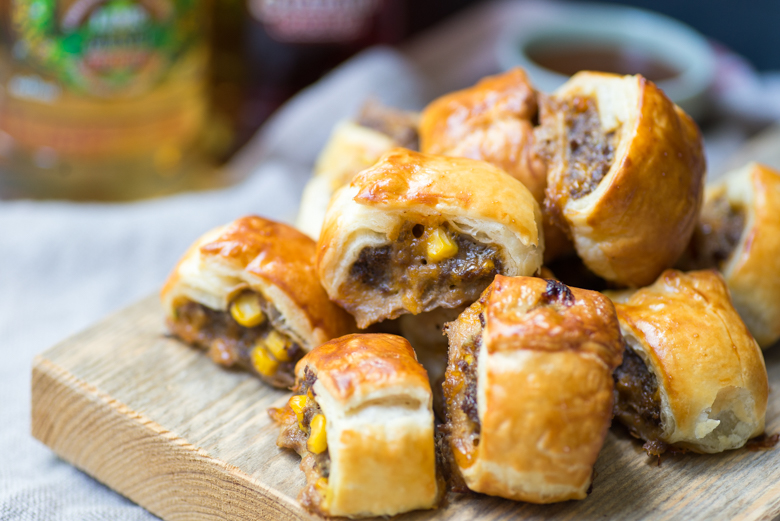 Mini Mexicaanse Saucijzenbroodjes