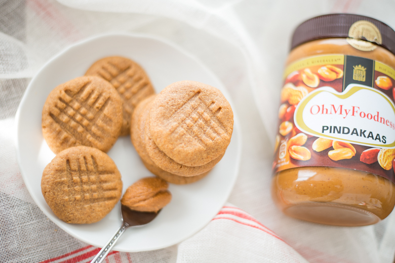 Pindakaaskoekjes met 3 ingrediënten