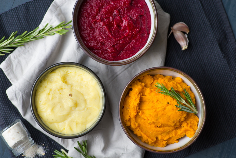3x purees voor bij het kerstdiner