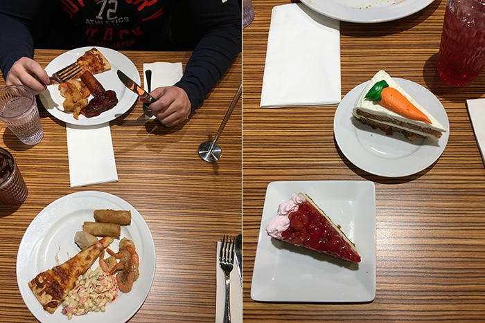 Excalibur buffet