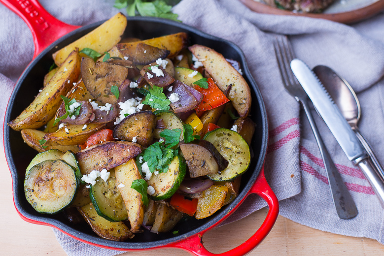 Griekse aardappelschotel