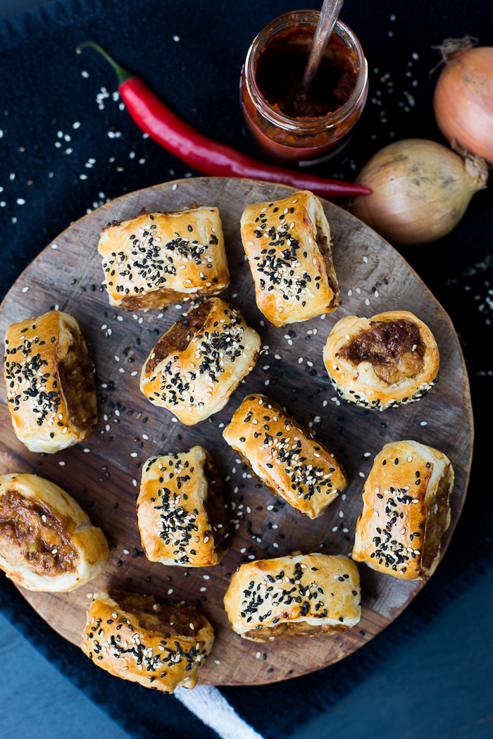 Kip saucijzenbroodjes uit de Airfryer