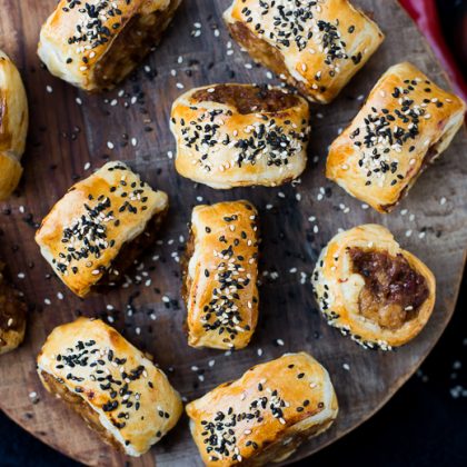 Kipsaucijzenbroodjes uit de Airfryer