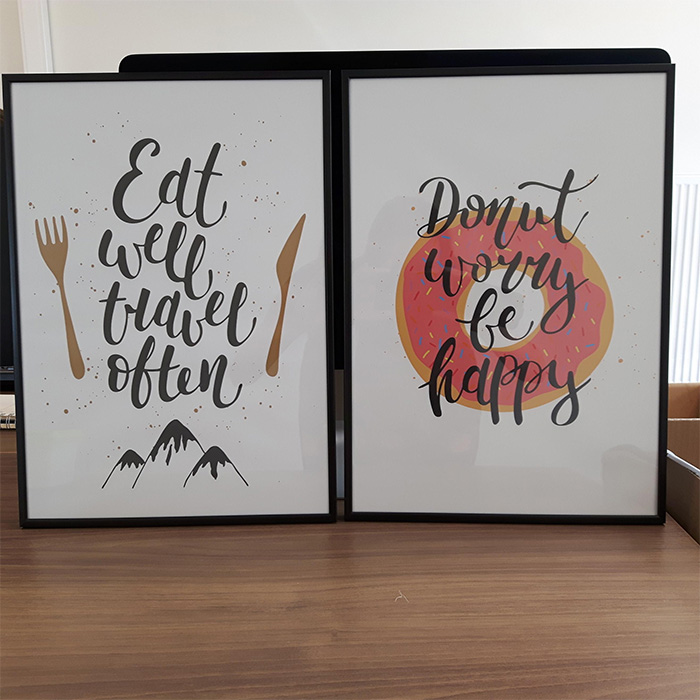 Foodposters van Acaza