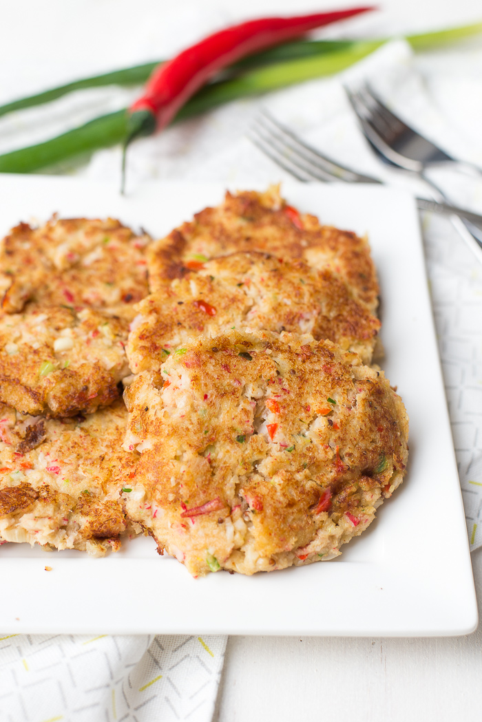 Crabcakes (surimikoekjes)