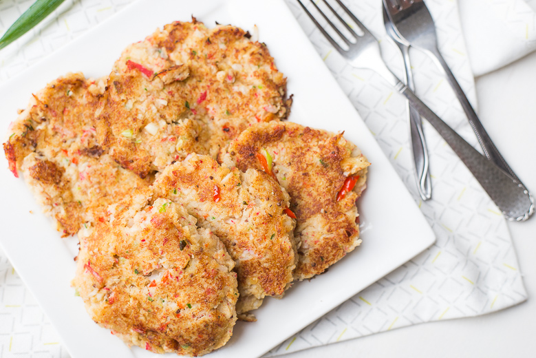 Crabcakes (surimikoekjes)