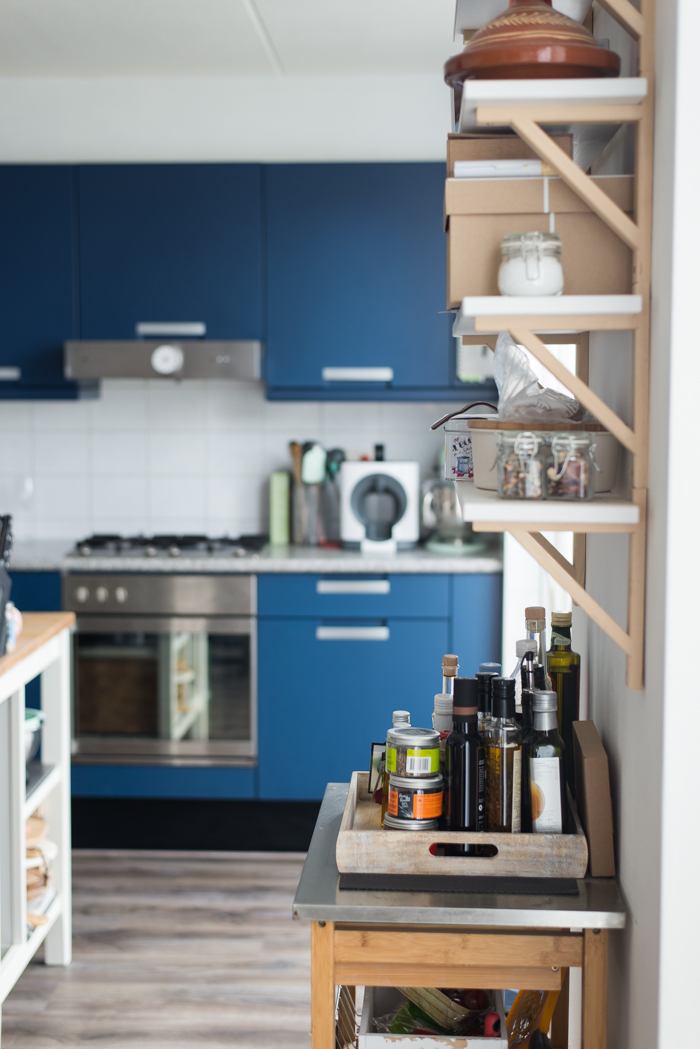 Restyling van de keuken: voor situatie