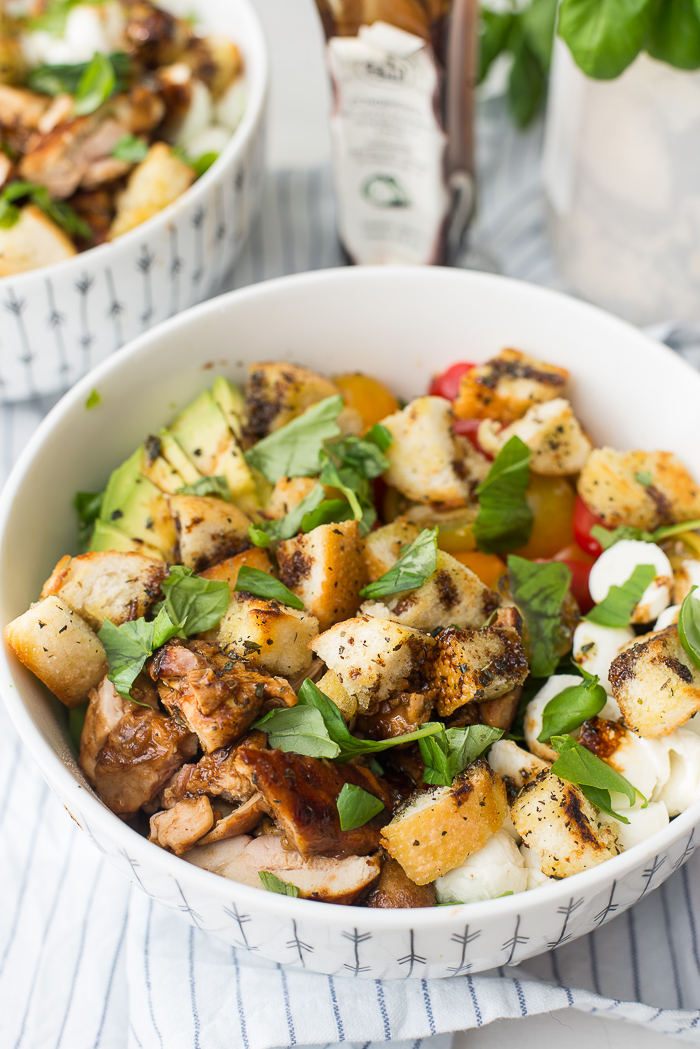 Capresesalade met balsamicokip
