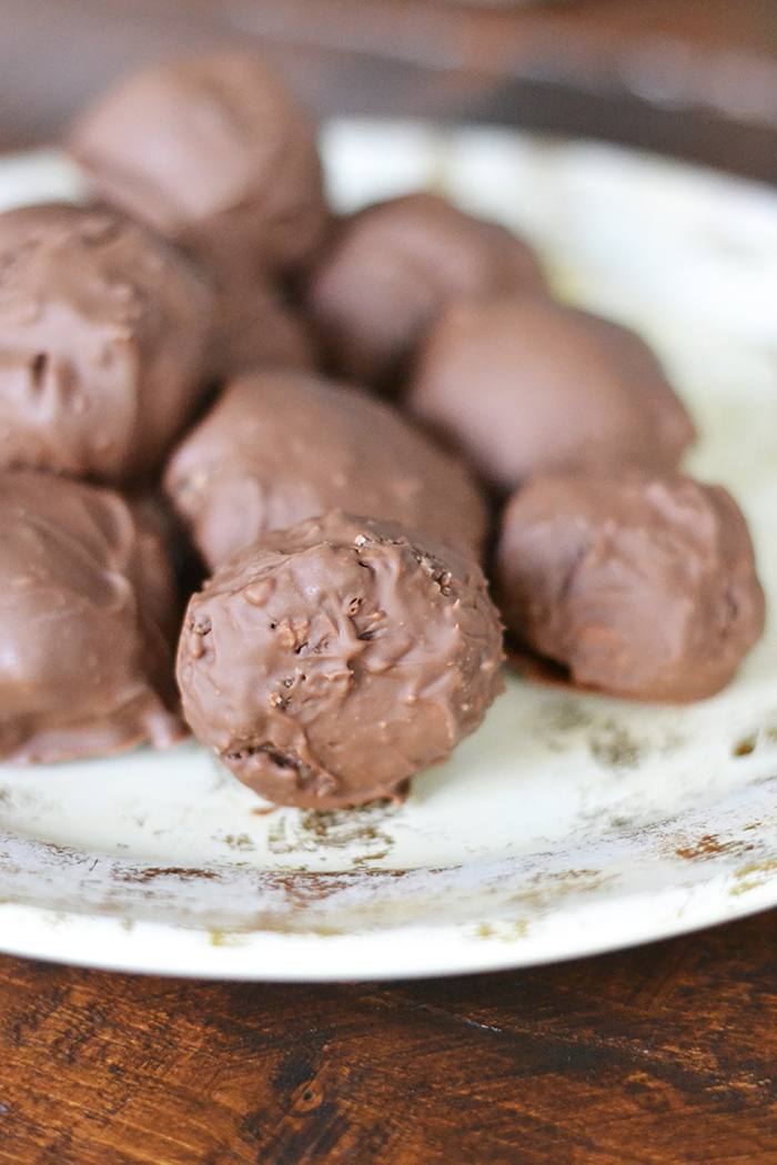 Homemade Ferrero Rocher