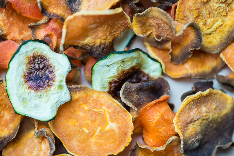 Homemade groentechips