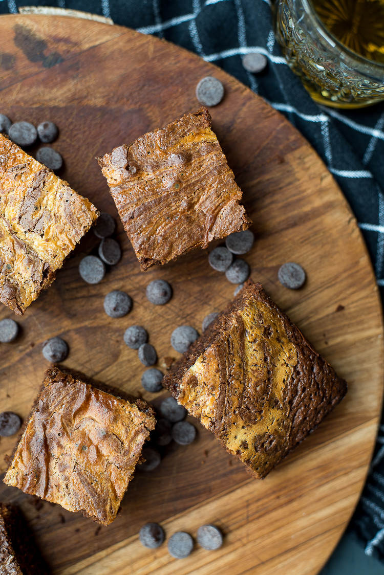 Whiskey cheesecakebrownies