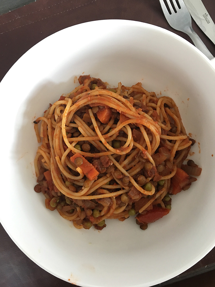 vegan bolognese