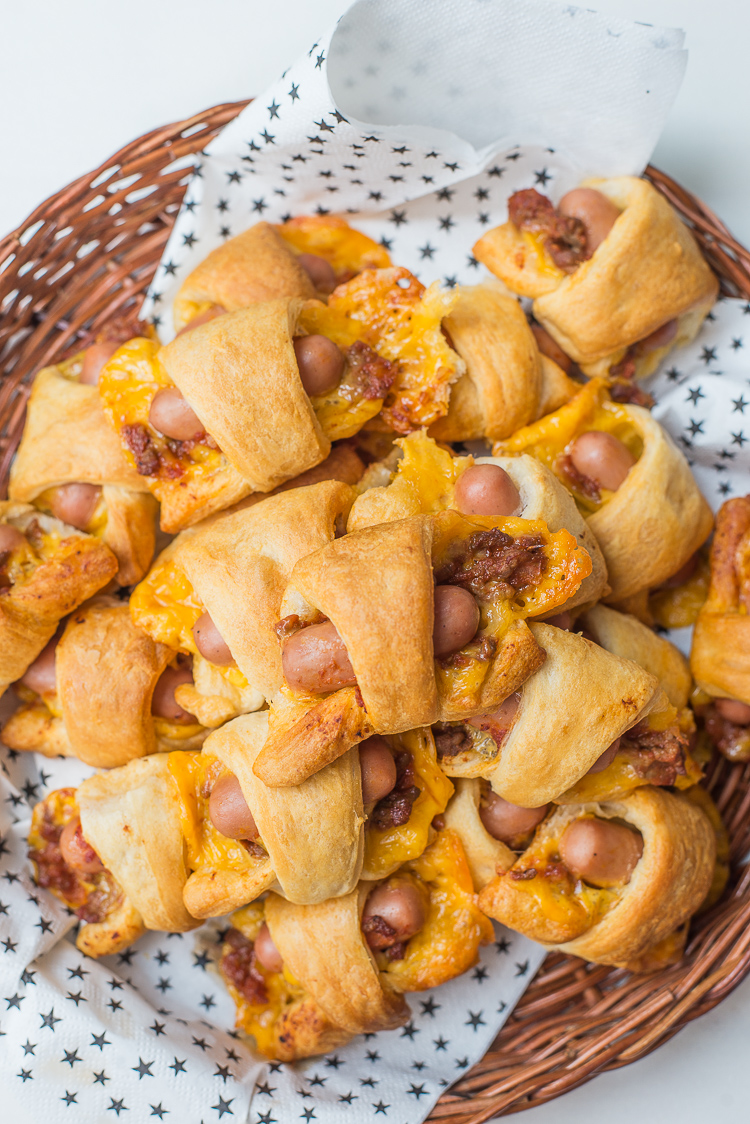 Chili Cheese Dog Bites