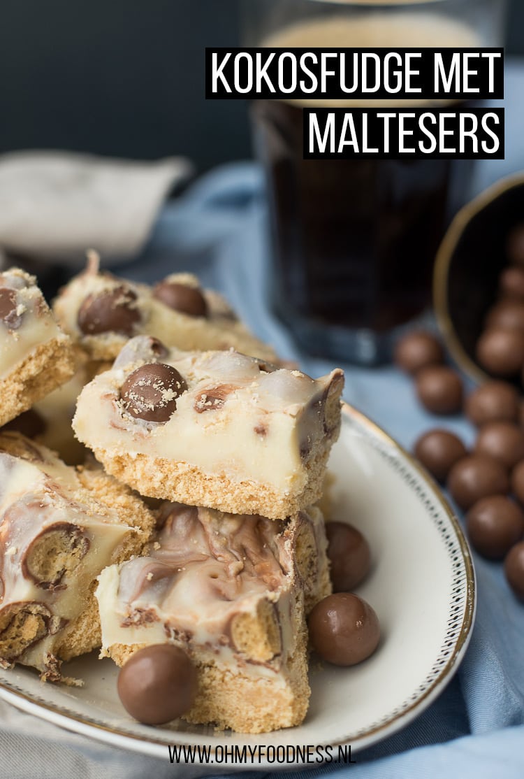 Kokosfudge met Maltesers