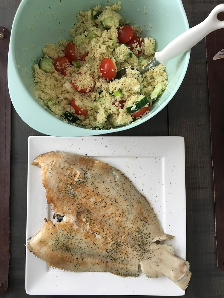 couscous met vis