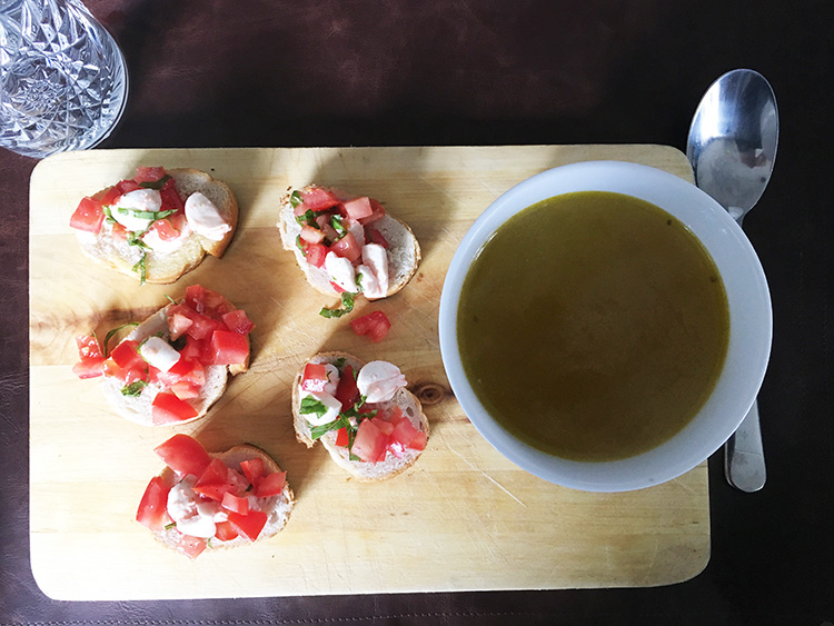 soep bruschetta