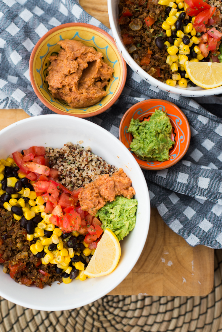 Quinoa-tacobowl