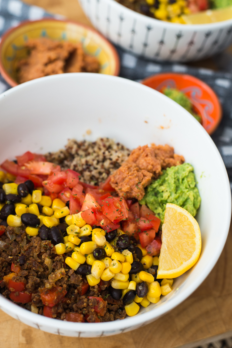 Quinoa-tacobowl