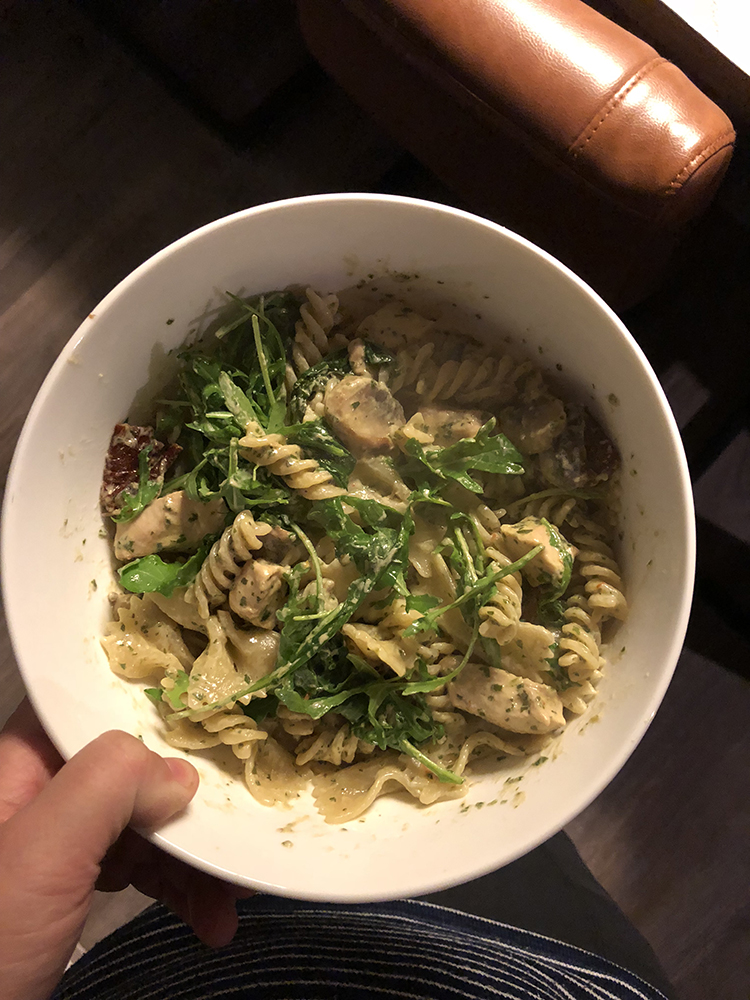 pasta pesto