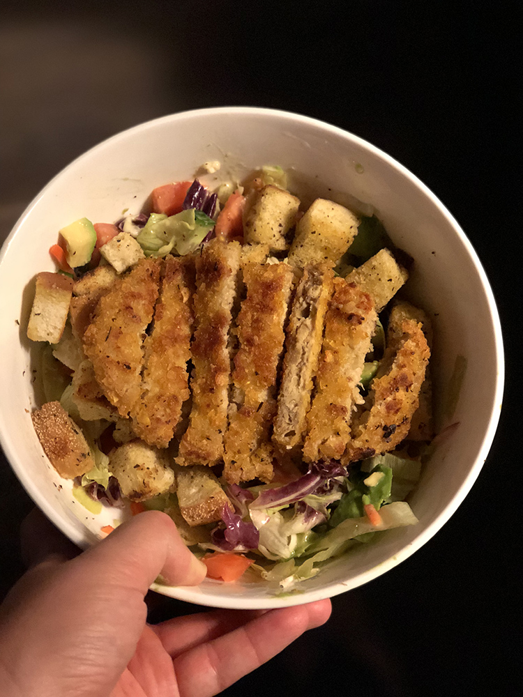 vegan caesar salad 1