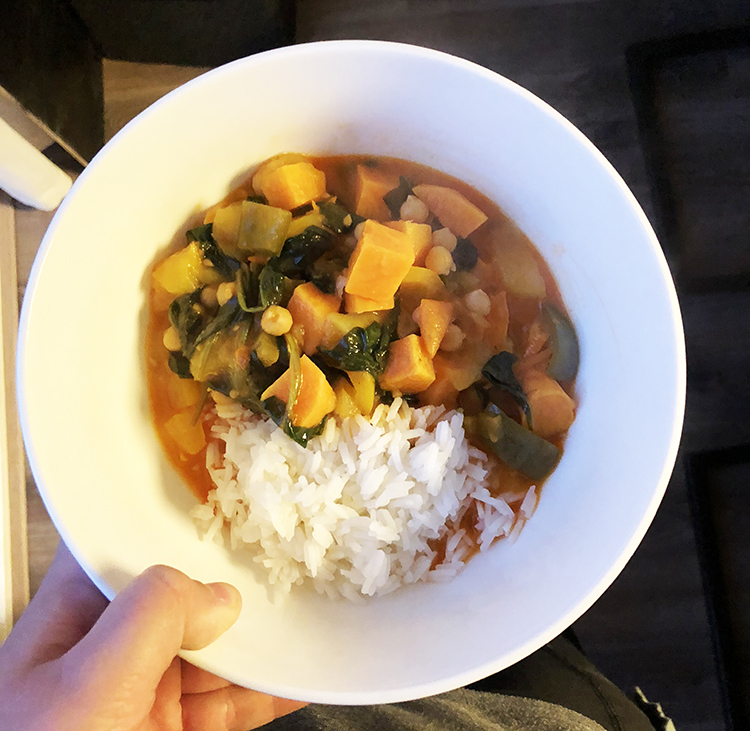 vegan curry