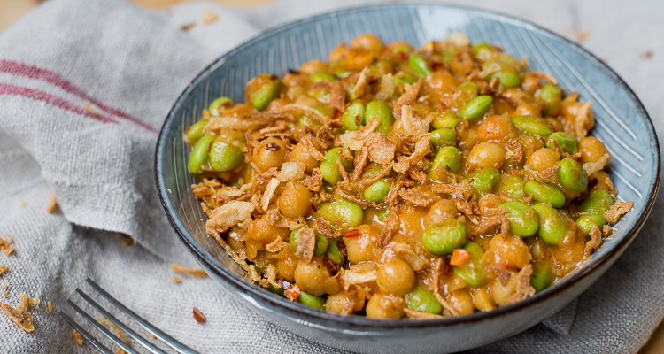 Sajoerboontjes met een twist