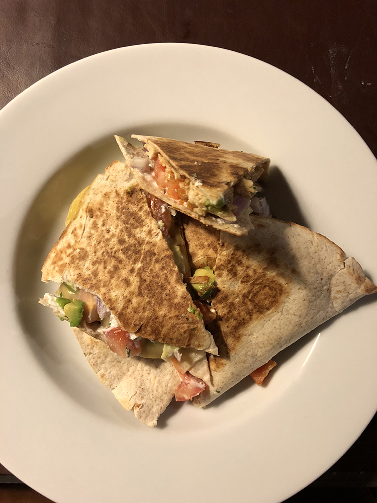 quesadillas