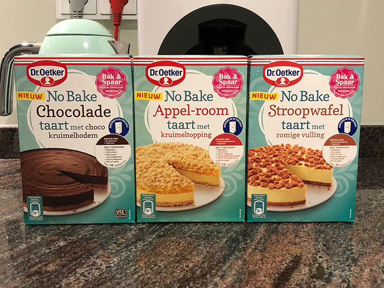 Dr. Oetker no bake bakmixen