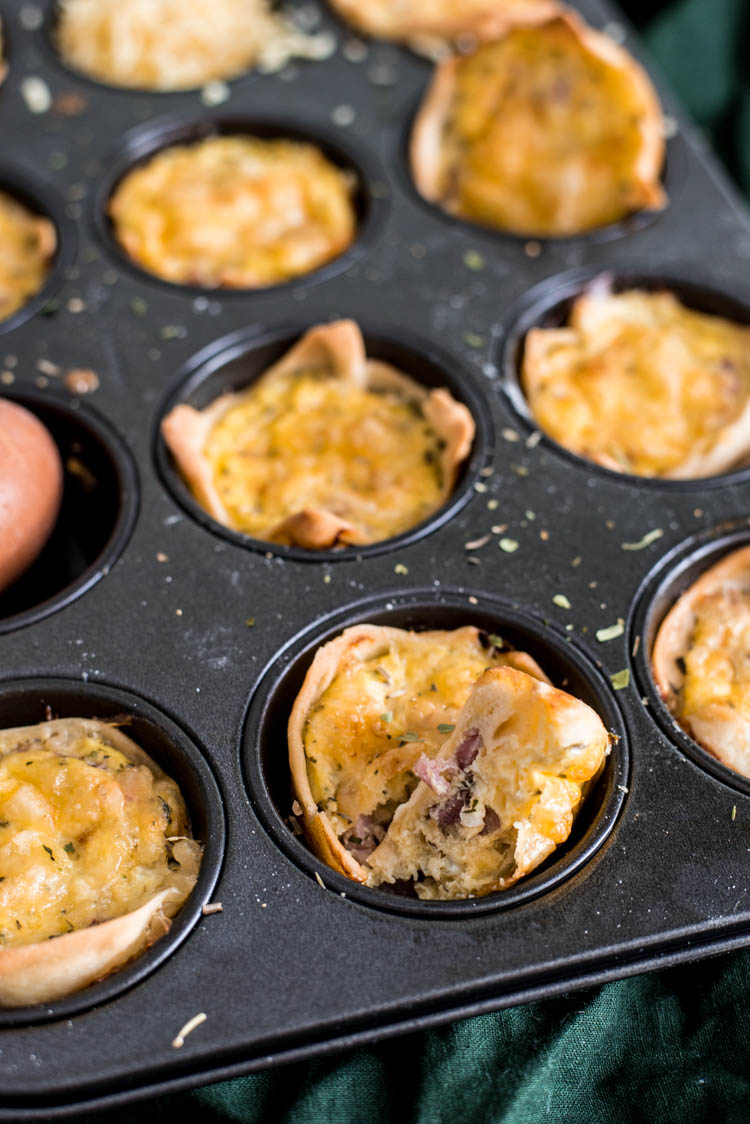 Mini quiche Lorraine