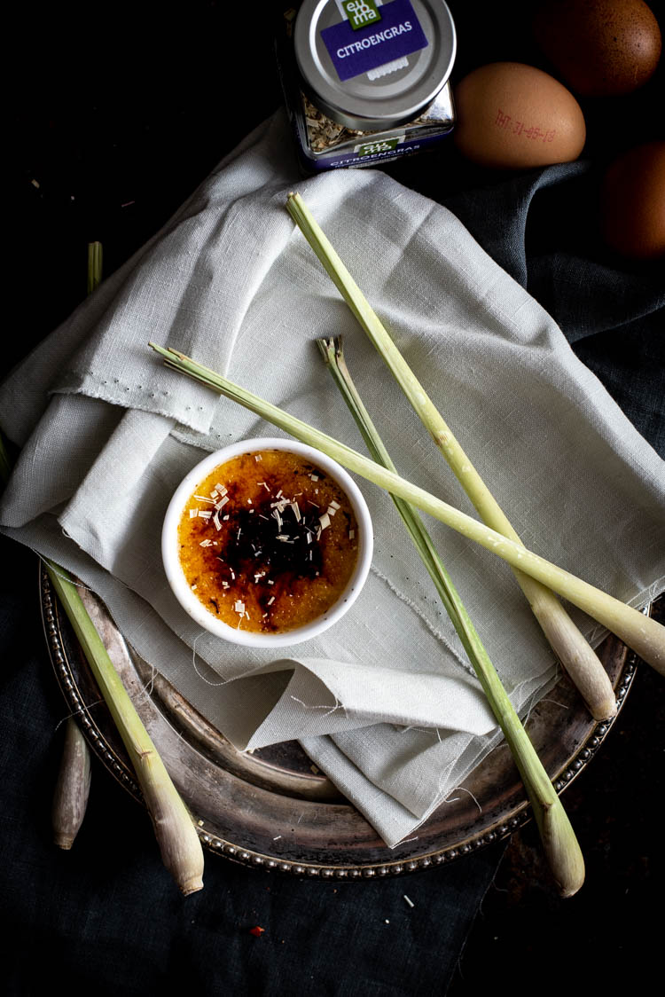 creme brulee met citroengras