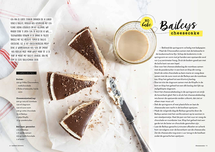 CHEESECAKE binnenwerk