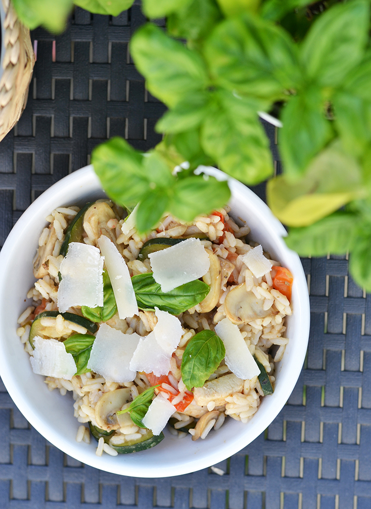 Mediterraanse rijstsalade