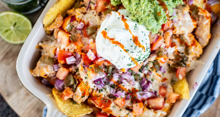 Buffalo chicken nacho's
