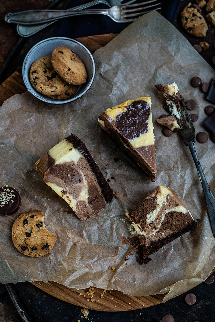 Triple Chocolate Cheesecake