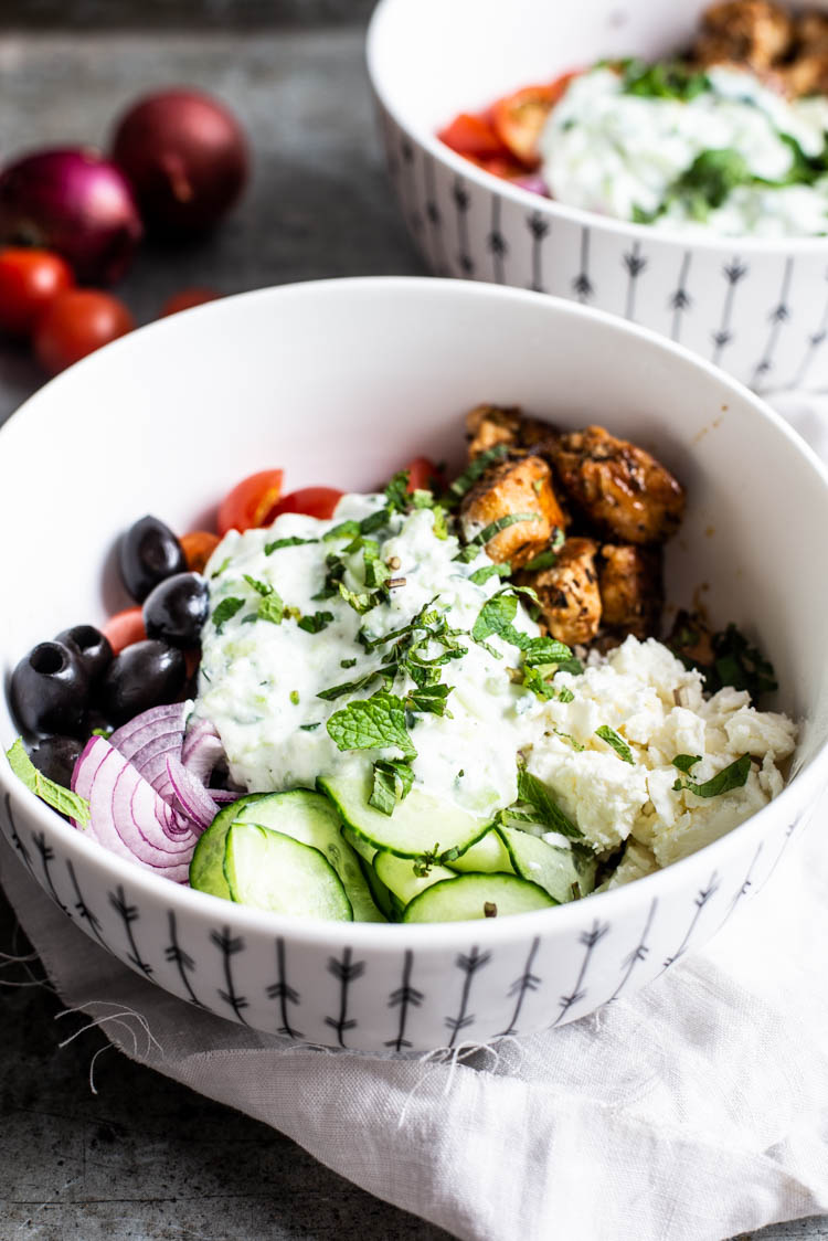 Tzatziki bowl