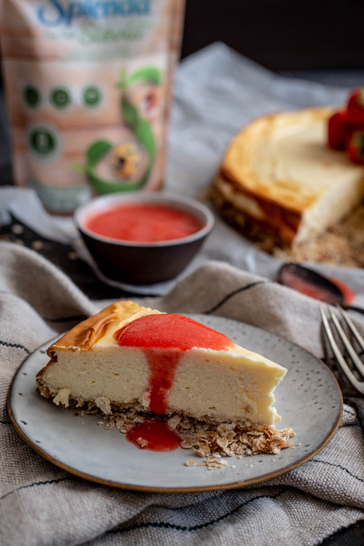 Cheesecake zonder geraffineerde suikers