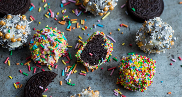 Feestelijke Oreobonbons