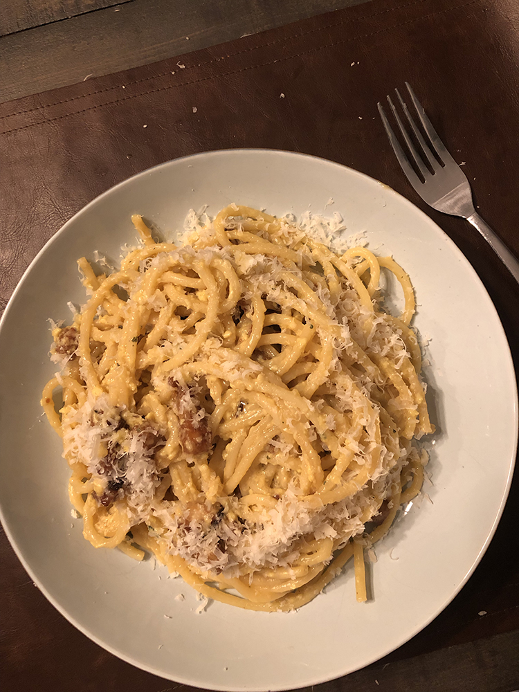 pasta carbonara