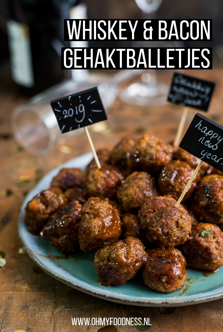 Whiskey & Bacon gehaktballetjes