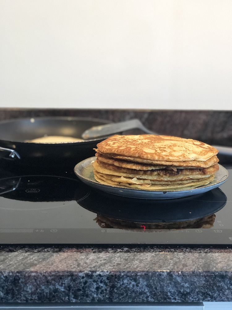 banaanpannenkoeken met nutella stap3