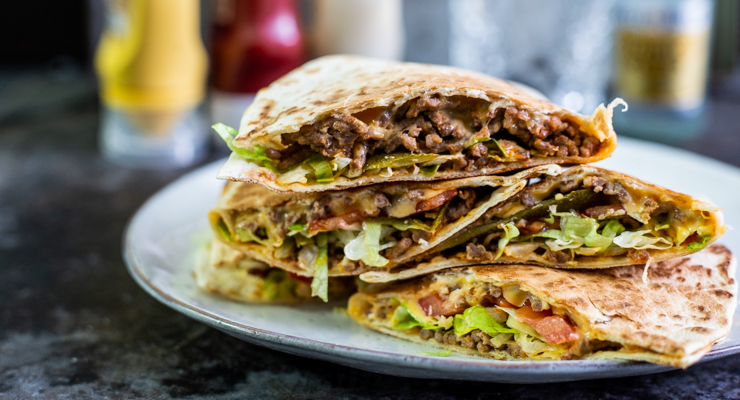 Cheeseburger Quesadilla's