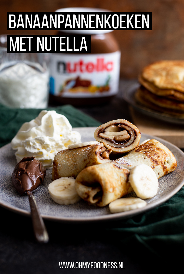 Banaanpannenkoeken met Nutella