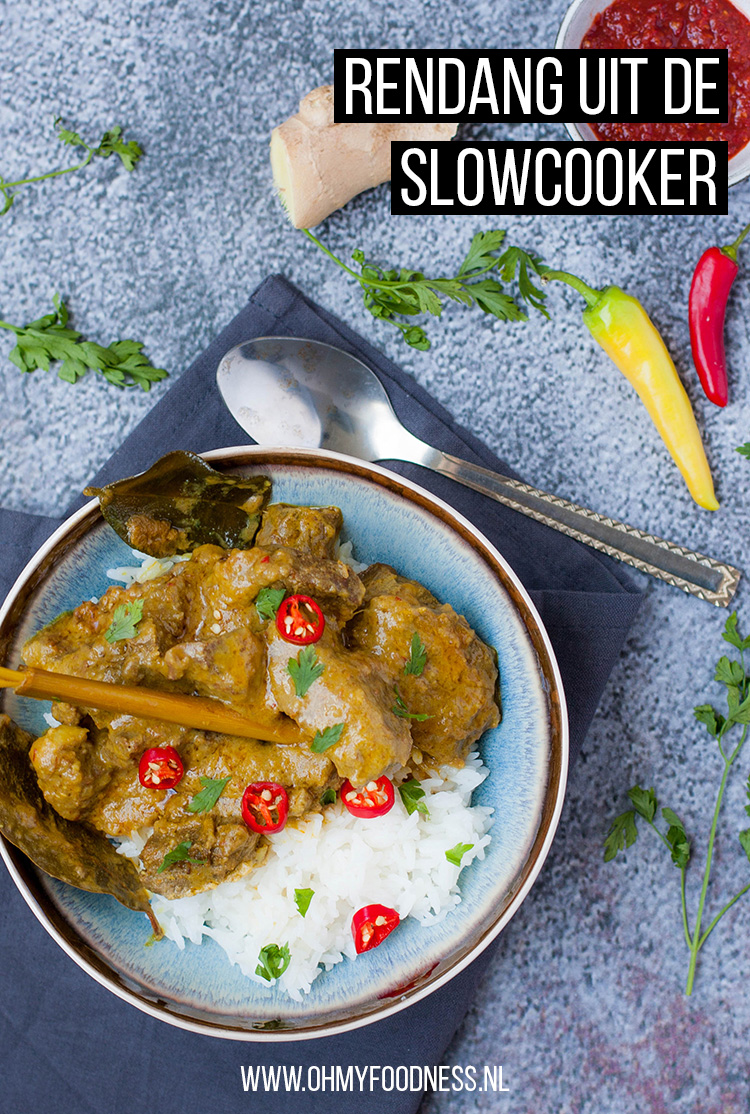 Rendang uit de slowcooker