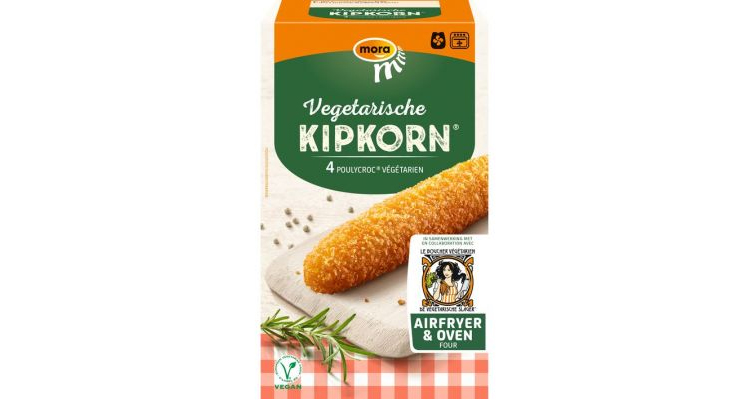 Mora x Vegetarische slager Vegetarische kipkorn