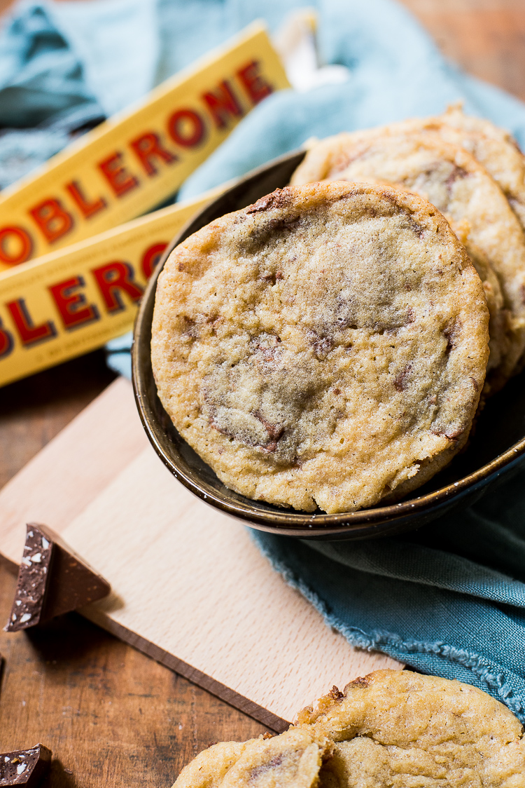 Toblerone cookies