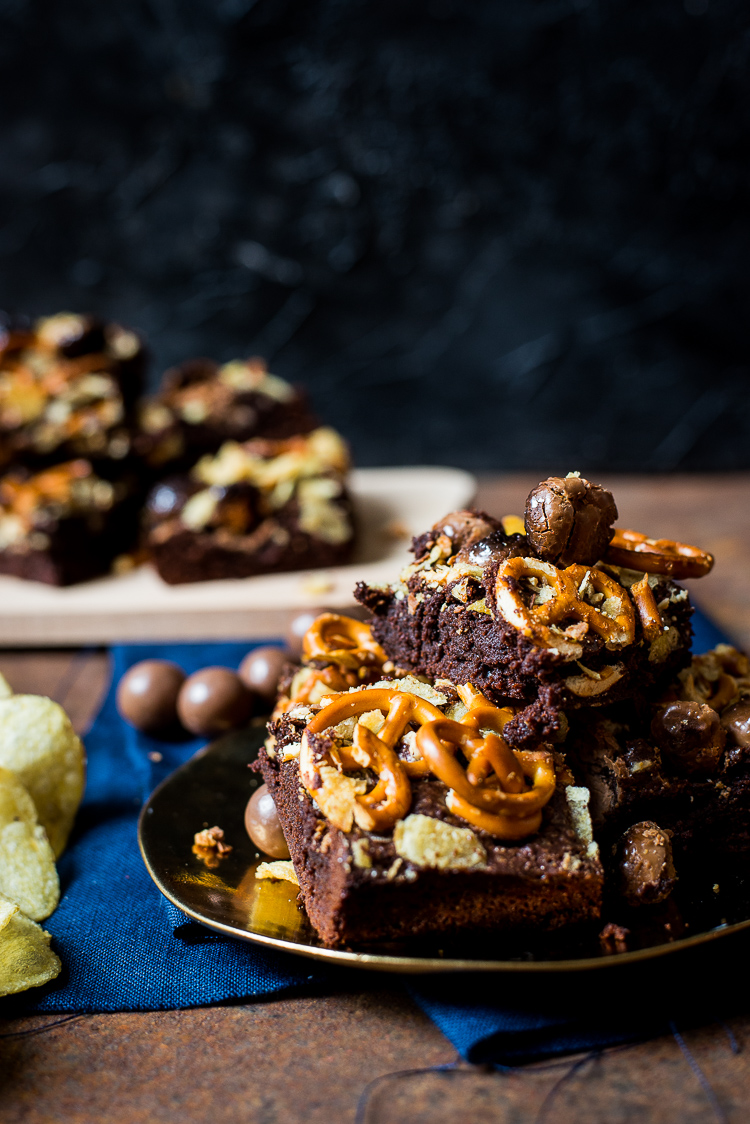 Compost fudgy brownies