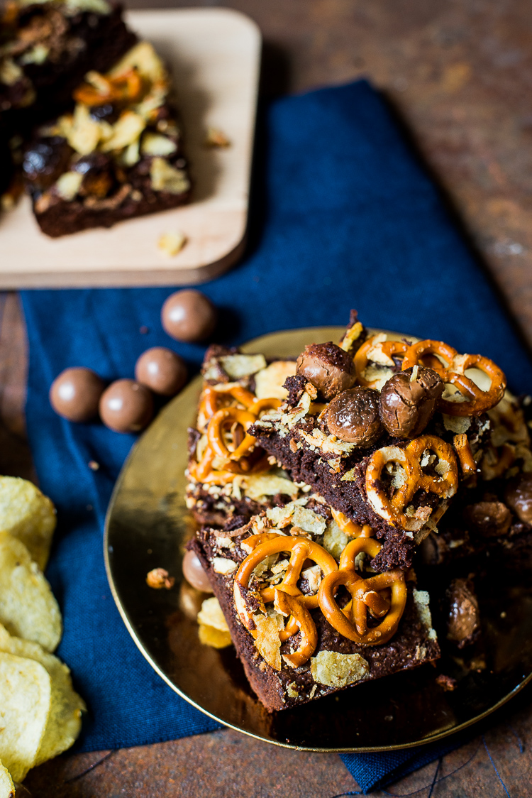 Compost fudgy brownies