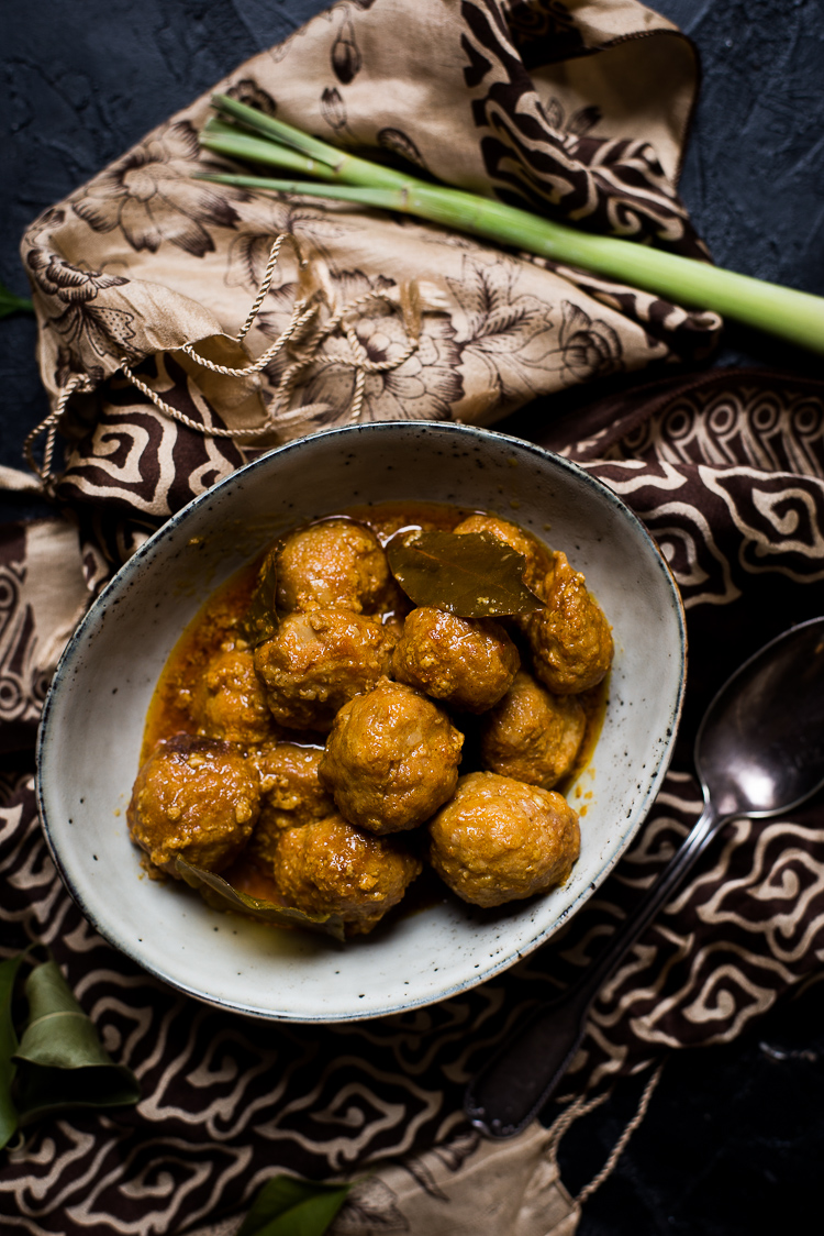 Rendangballetjes uit de slowcooker